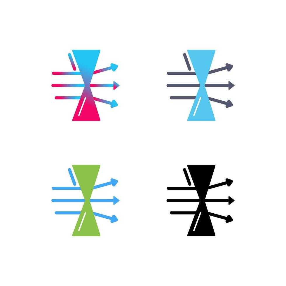 Dispersion Vector Icon