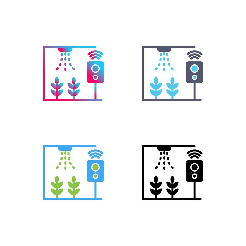 Smart Farm Vector Icon