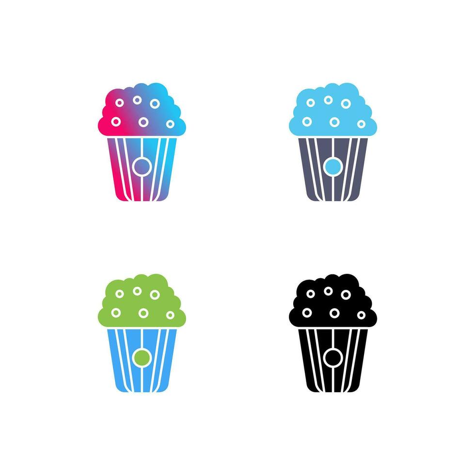 Pop corn Vector Icon