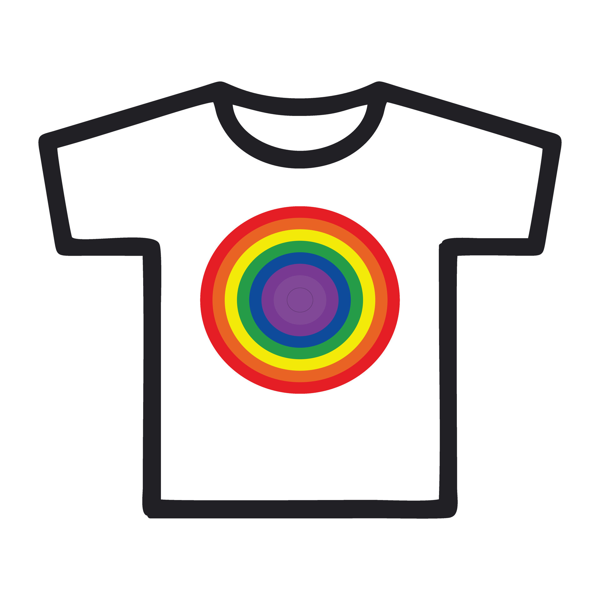 rainbow t-shirt - Roblox