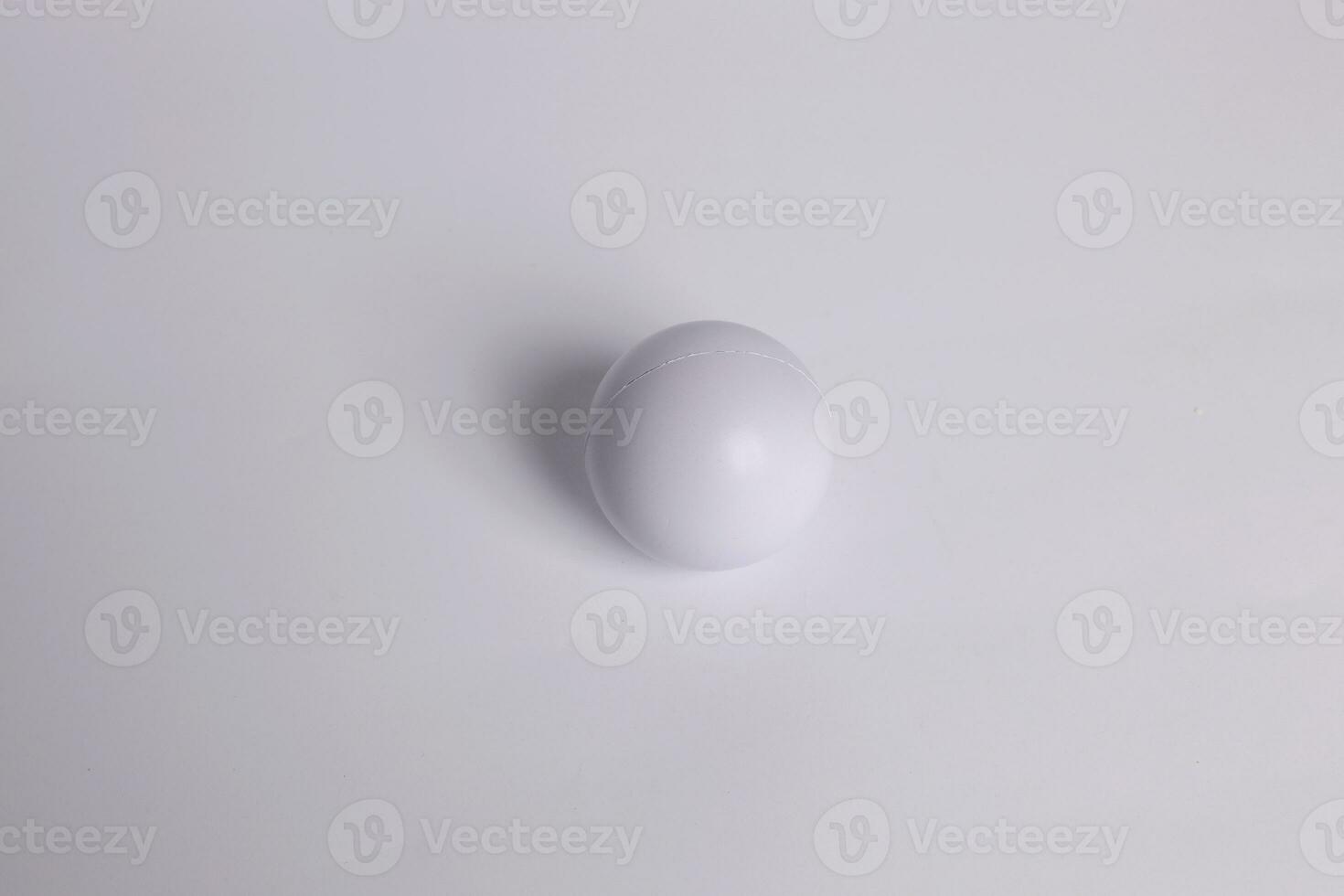 whate stress ball stock image photo