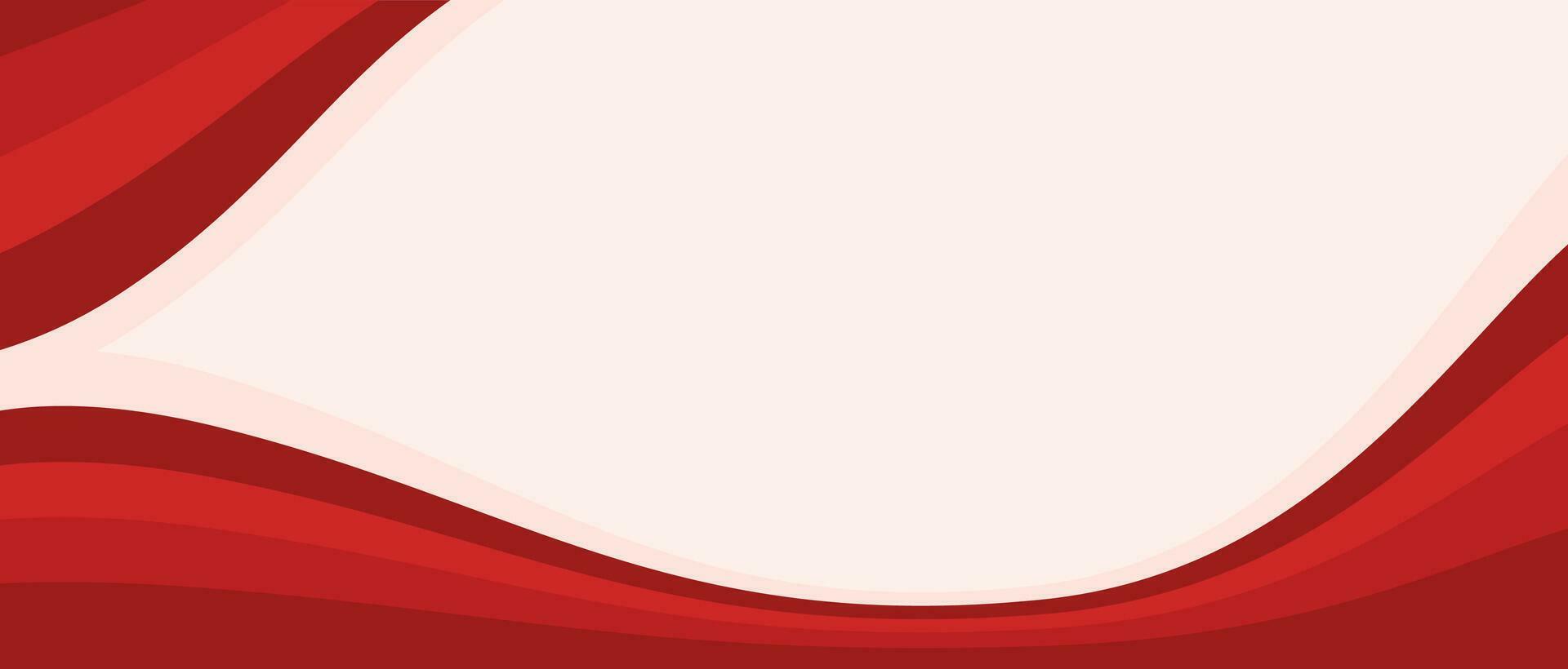 banner wave red white background 25231958 Vector Art at Vecteezy
