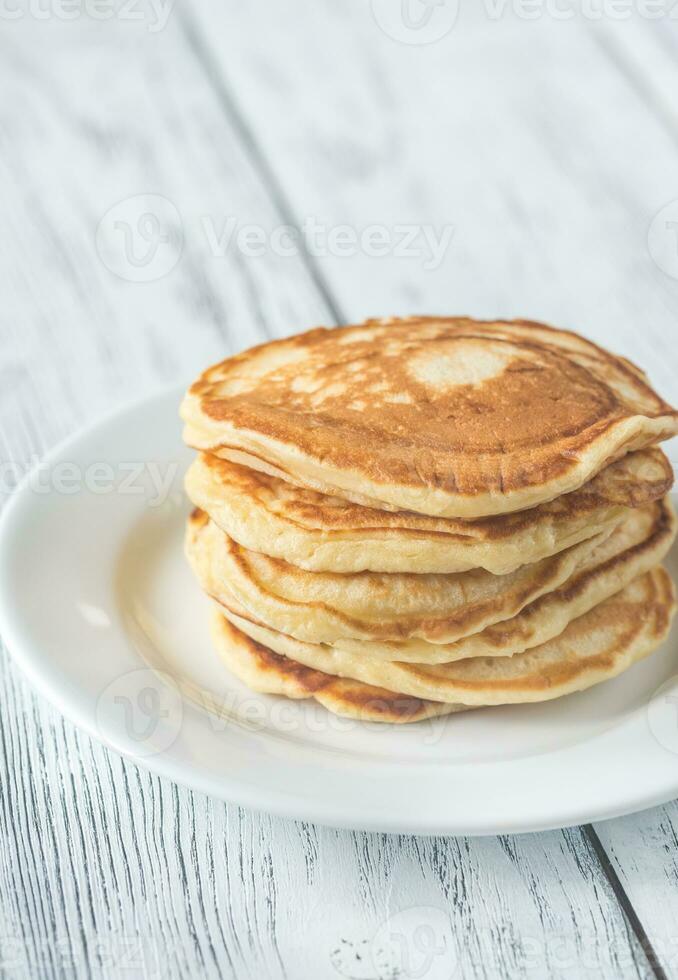 Stack of pancakes photo