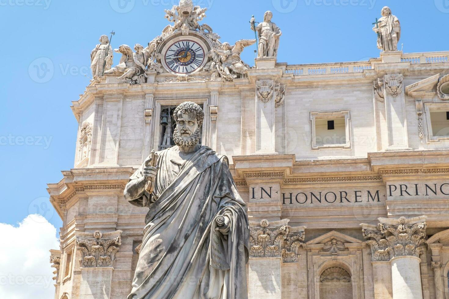 estatua de st. pedro foto