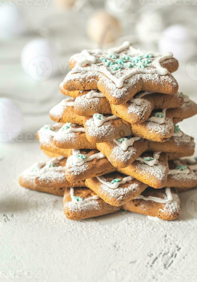 Gingerbread Christmas tree photo