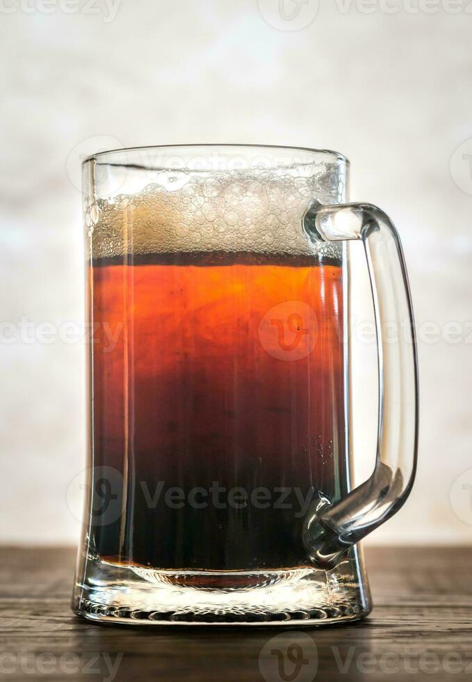 Black and Tan beer cocktail photo