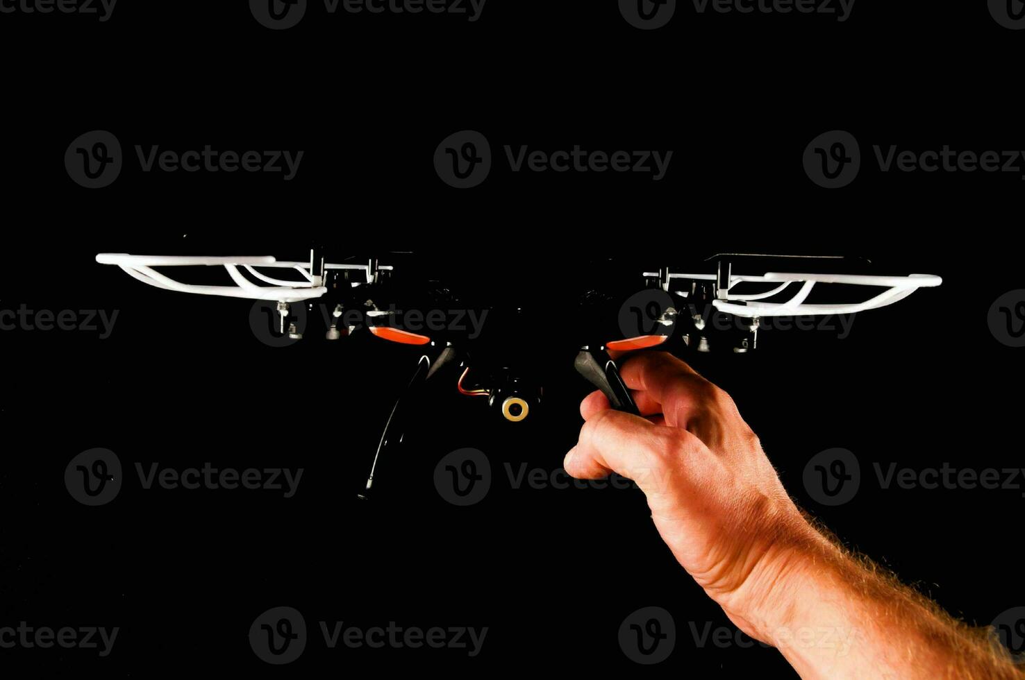 Isolated drone technology photo