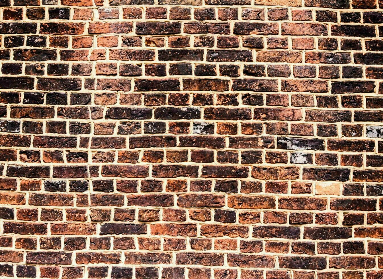 Brick wall texture photo