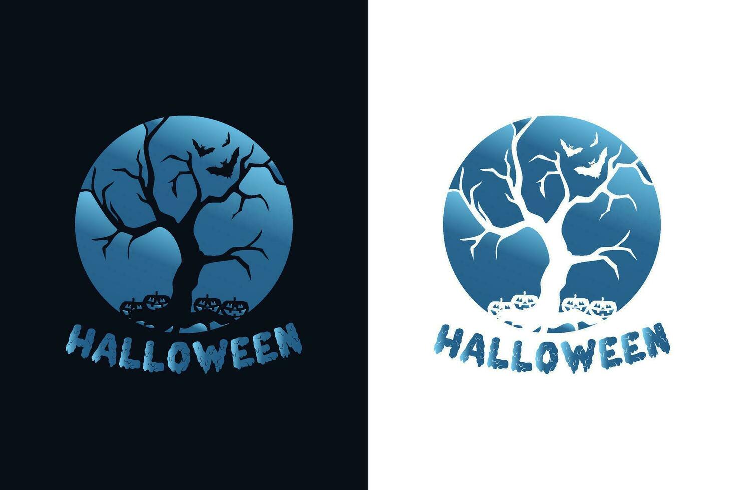 Halloween typography t-shirt design template. Halloween design vector illustration.