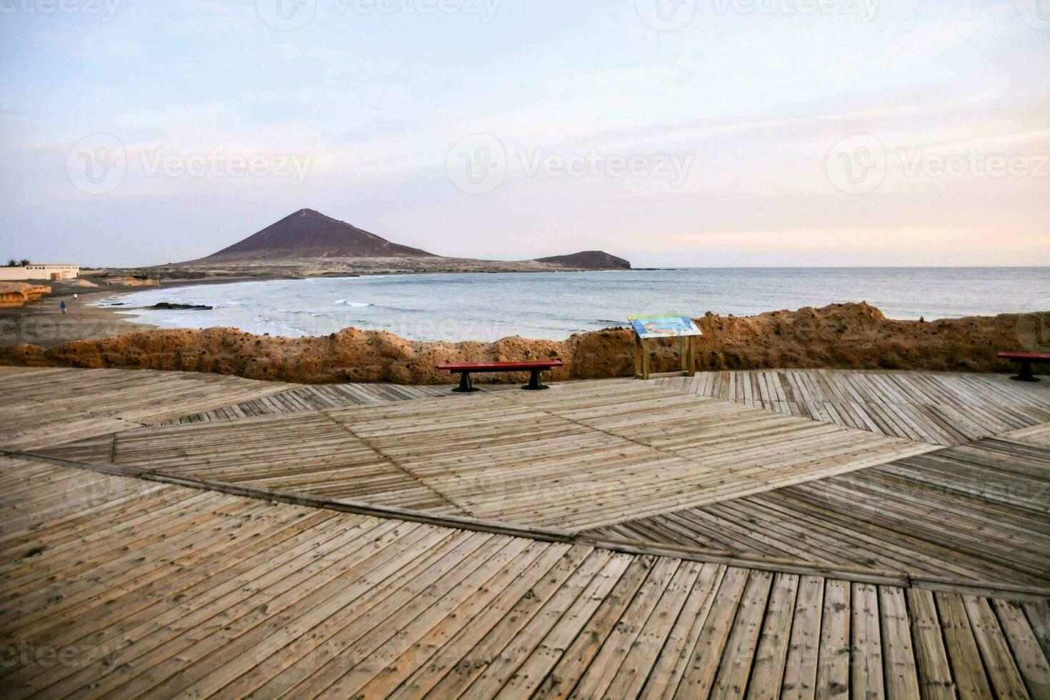 Scenic coast view photo