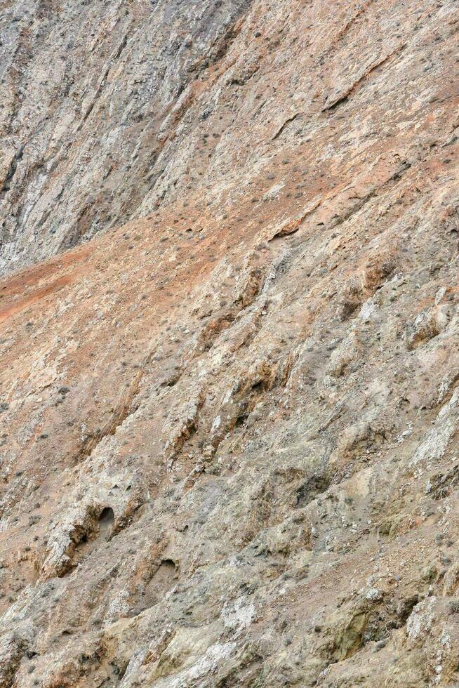 Rocks texture close-up photo