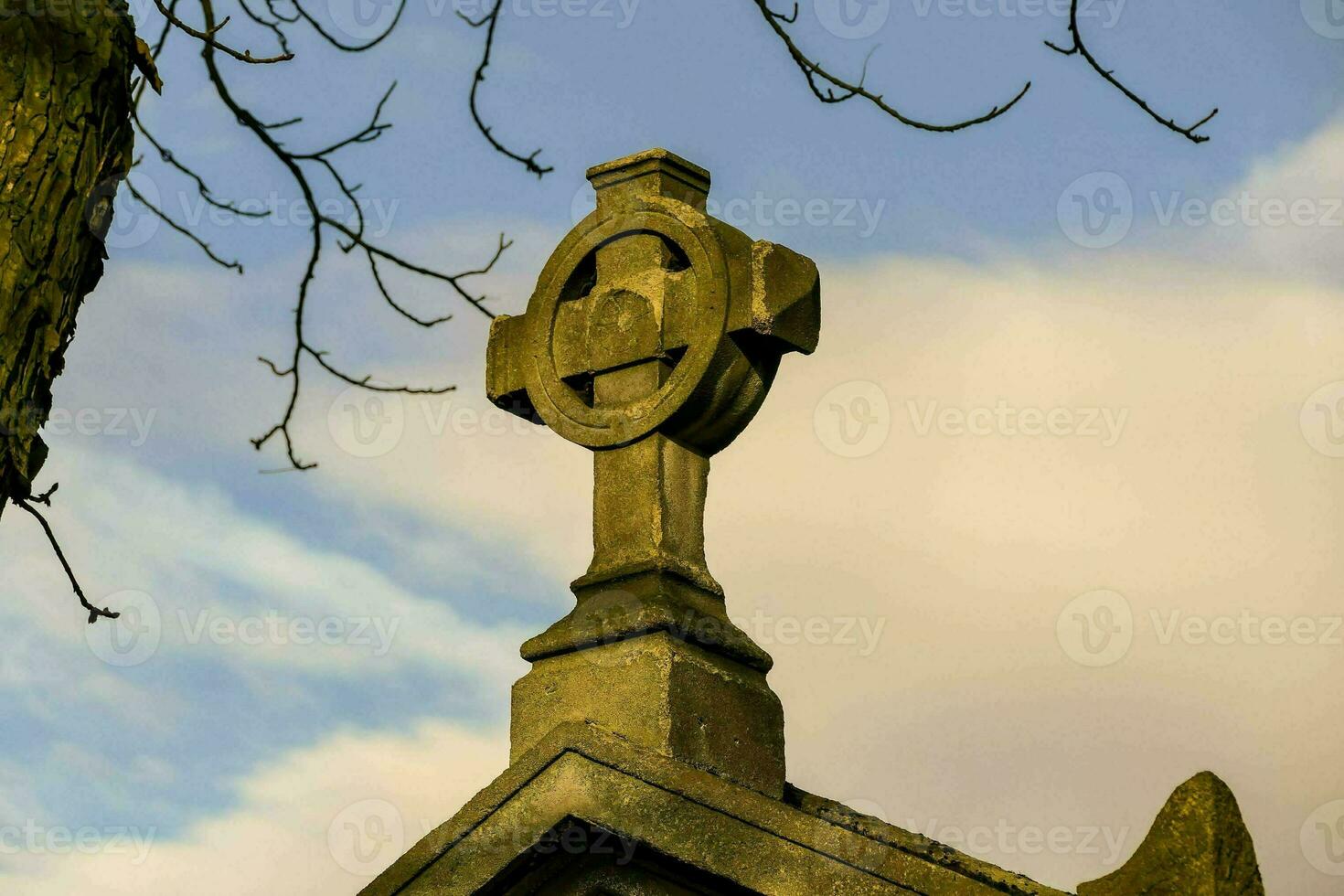Cemetery detail view photo