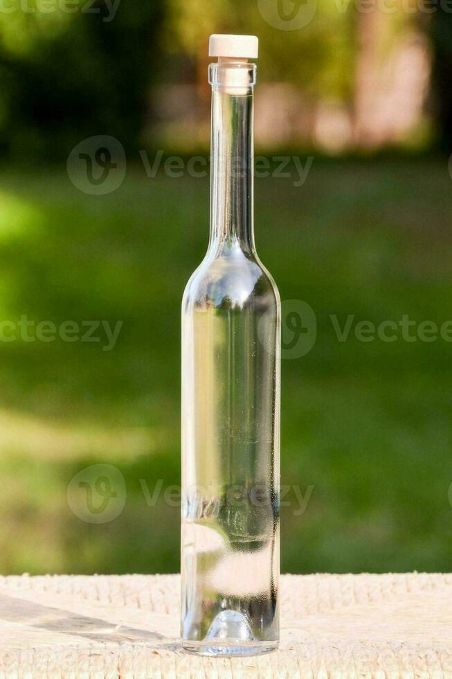 Empty glass bottle 25235770 Stock Photo at Vecteezy