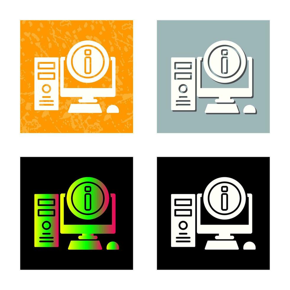 Computer Vector Icon