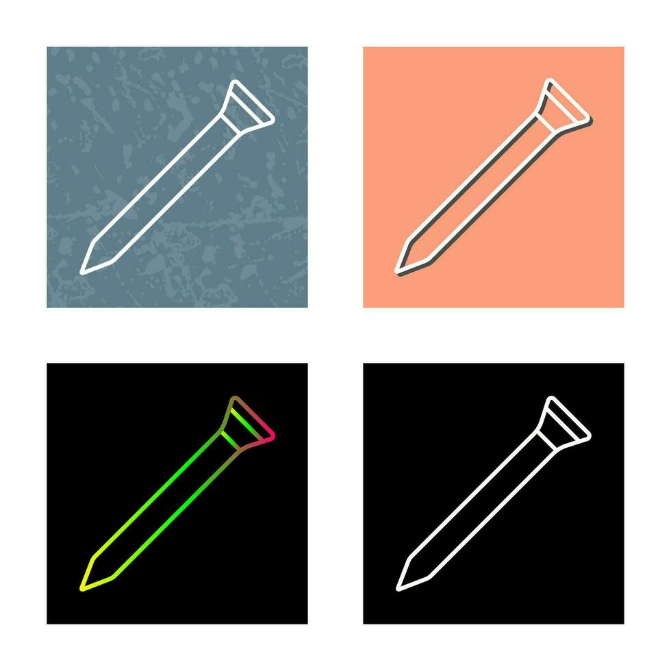 Nail Vector Icon