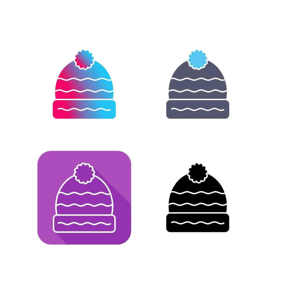 Winter Hat Vector Icon