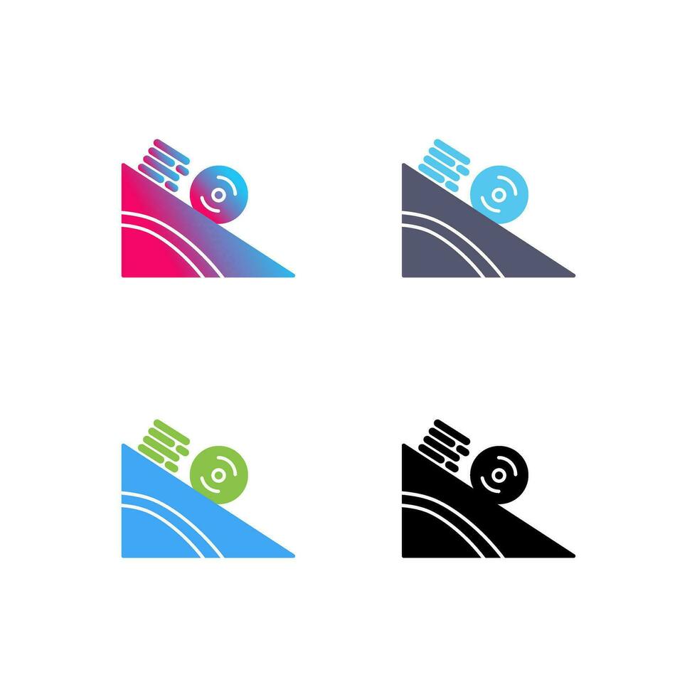 Rolling Vector Icon