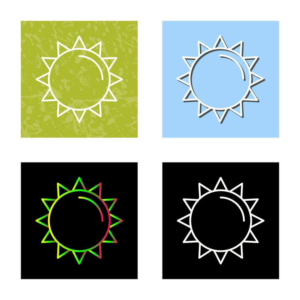 Sun Vector Icon