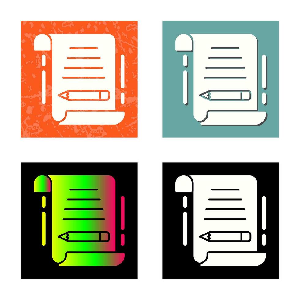 escribir icono vectorial vector