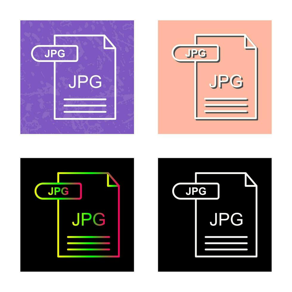 icono de vector de jpg