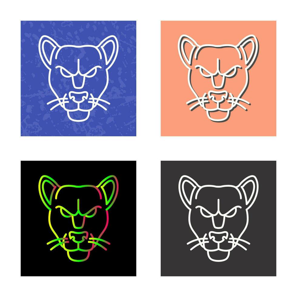 Black Panther Vector Icon