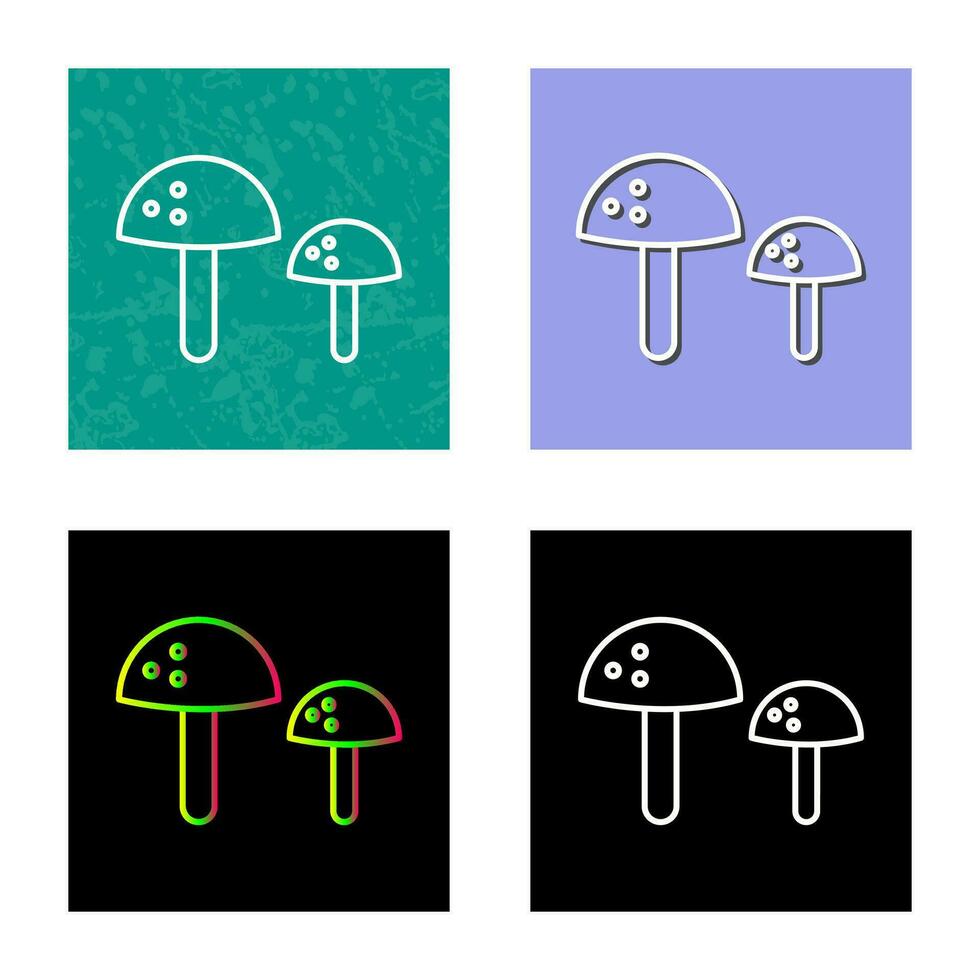 Mushrooms Vector Icon