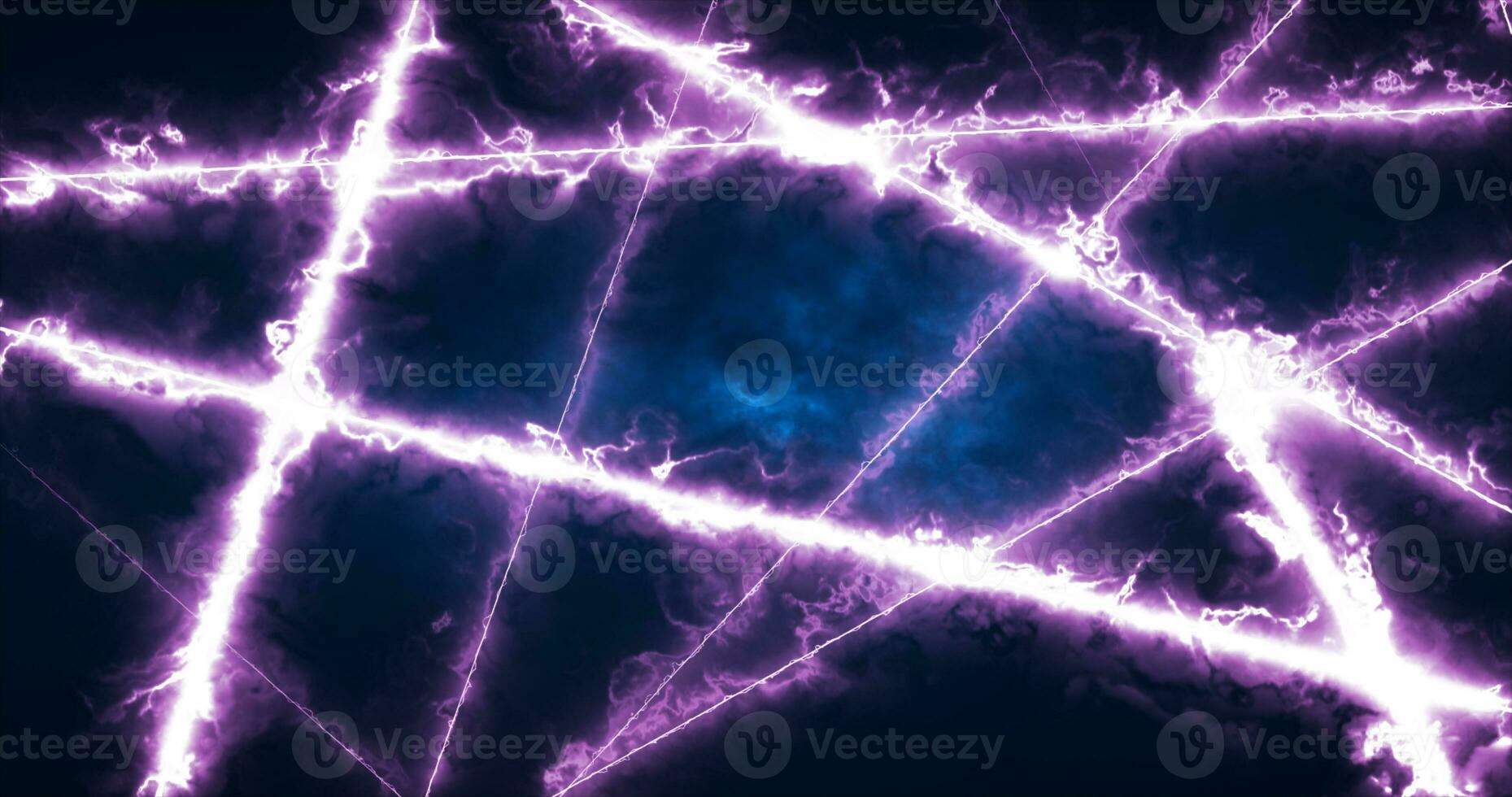Abstract purple energy lines magical glowing background photo
