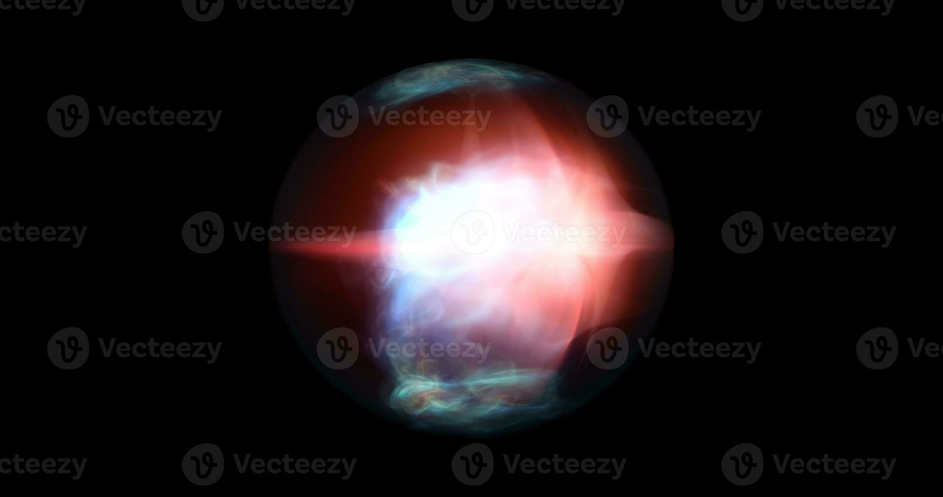 resumen energía esfera con brillante brillante partículas, átomo desde energía científico futurista de alta tecnología antecedentes foto
