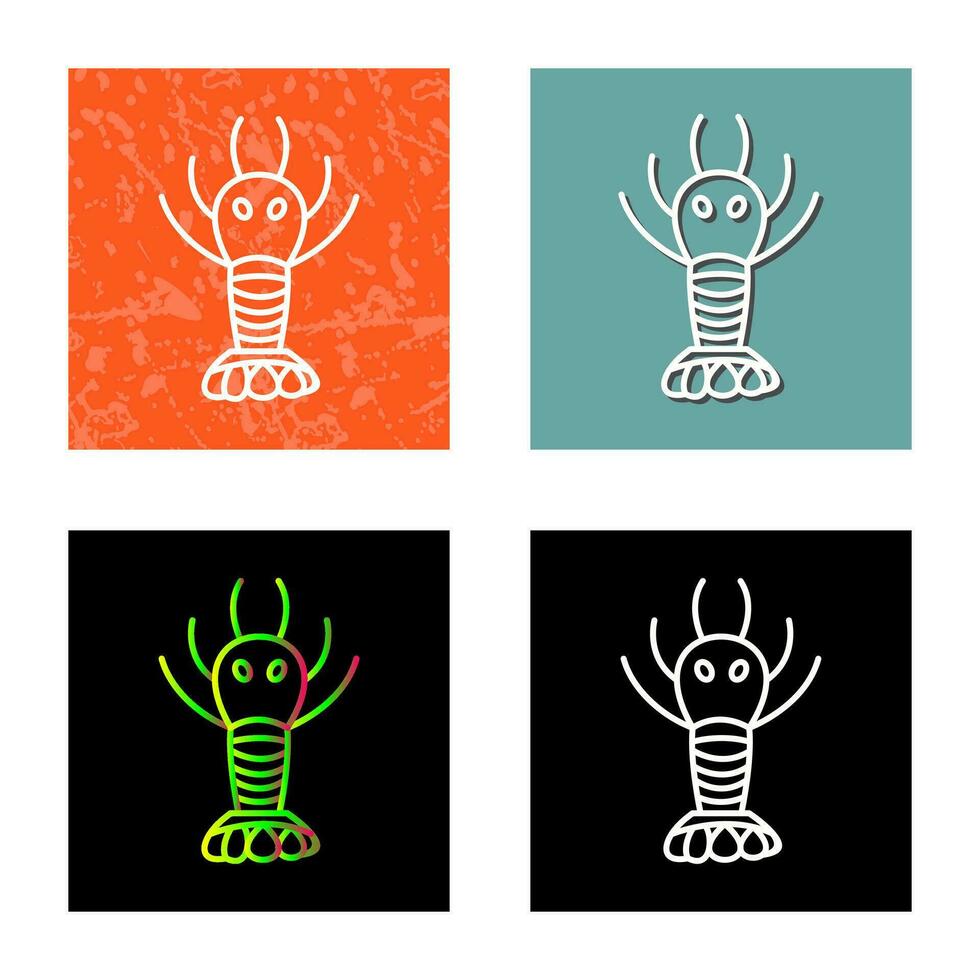 Lobster Vector Icon