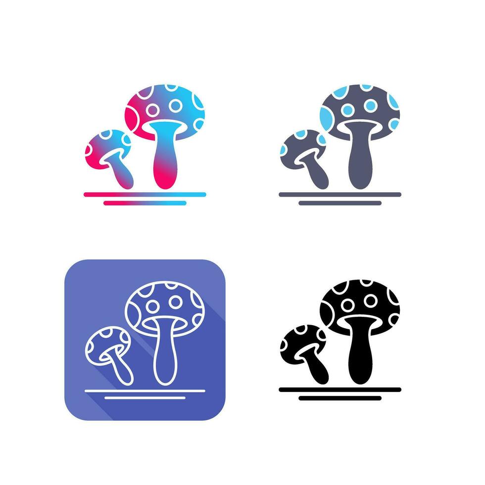 Mushroom Vector Icon