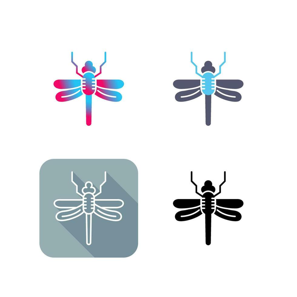 Dragonfly Vector Icon