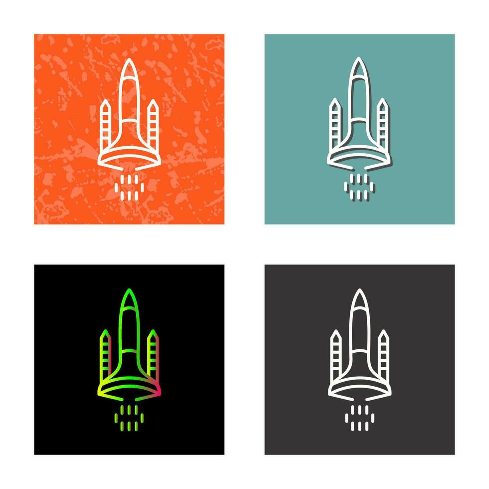 Space Shuttle Vector Icon