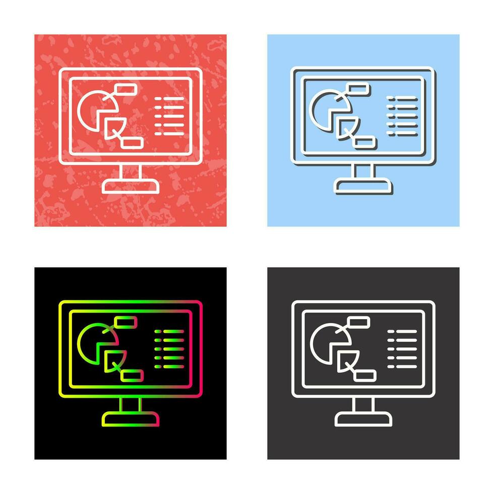 Pie Chart Vector Icon