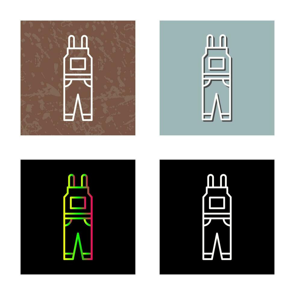 Jumpsuit Vector Icon