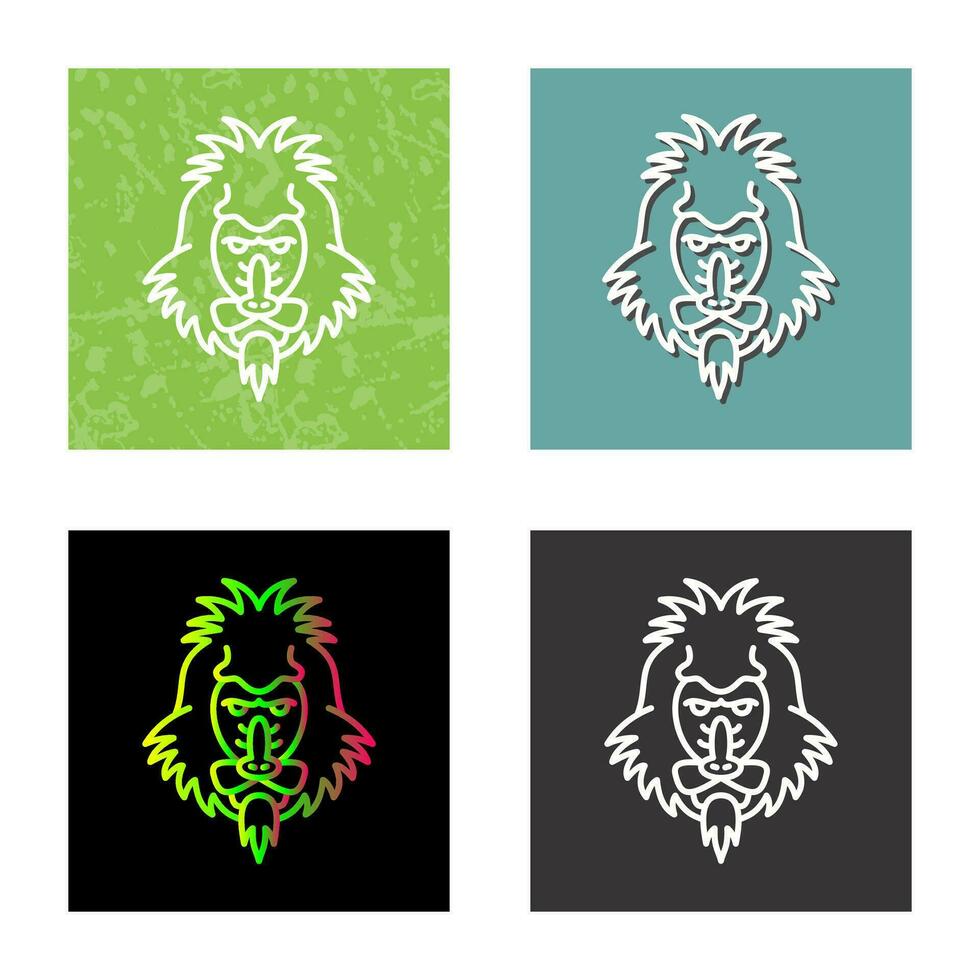 Mandrill Vector Icon