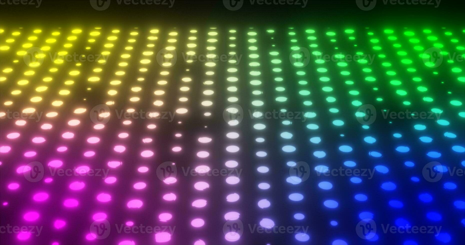 Abstract background of colorful flashing dots photo