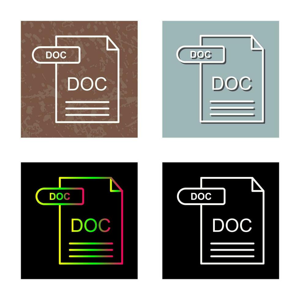 DOC Vector Icon