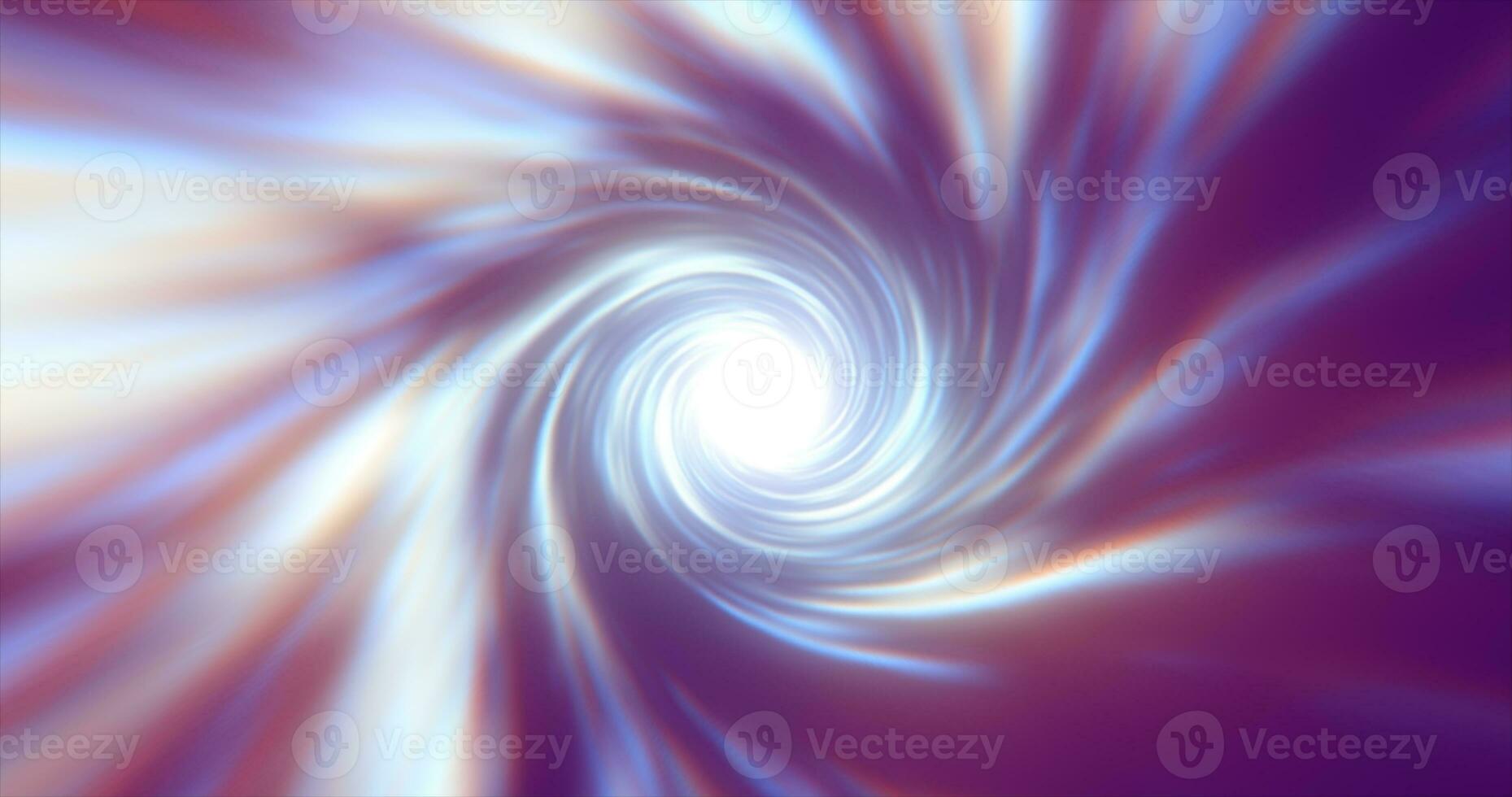 Abstract tunnel twisted swirl of cosmic hyperspace magical bright glowing futuristic hi-tech with blur and speed effect background photo