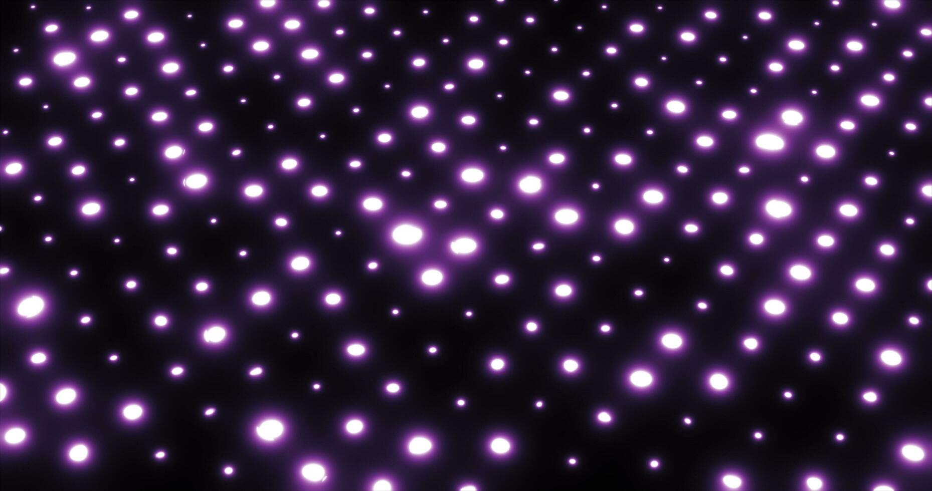 Abstract background of purple flashing dots photo