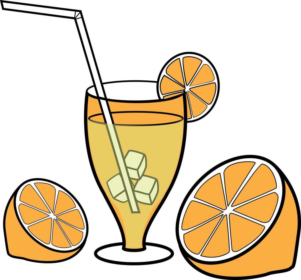 Lemonade, Isolated Background. vector