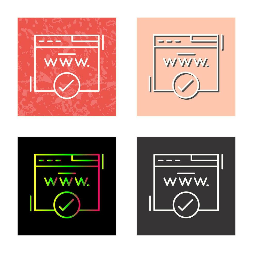 Domain Vector Icon