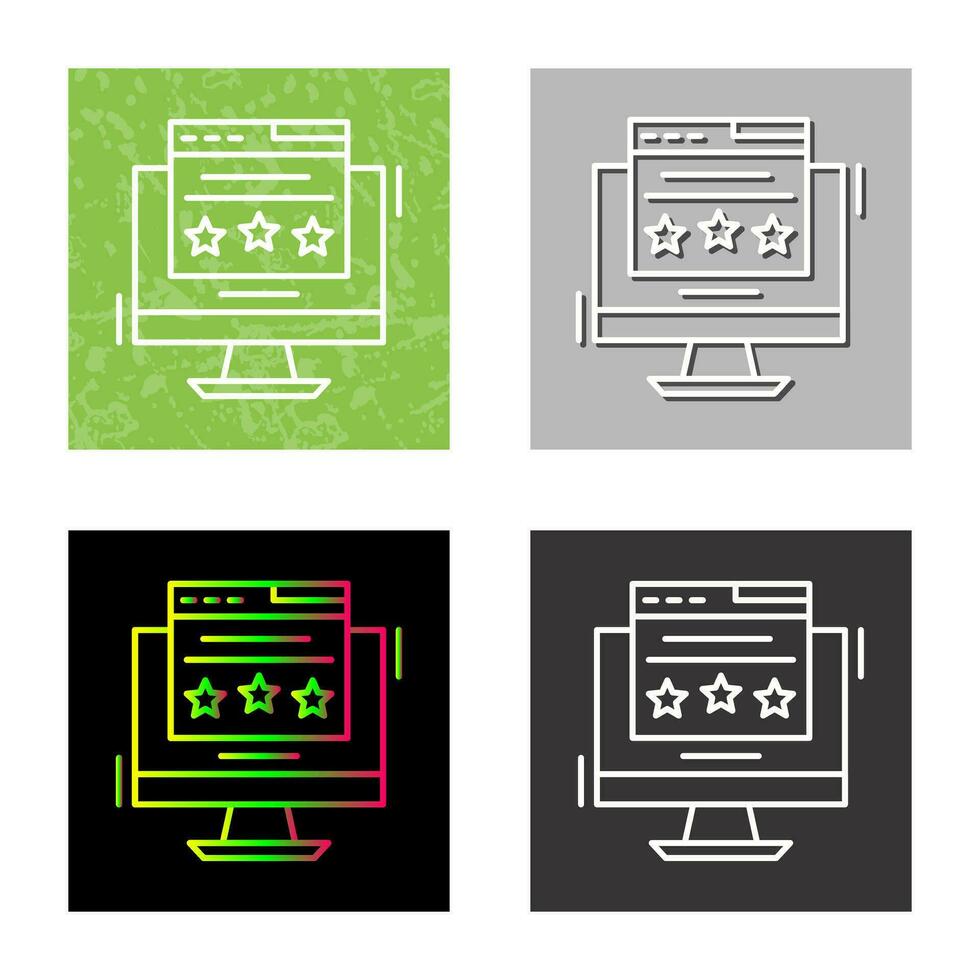 Webpage Quality Vector Icon