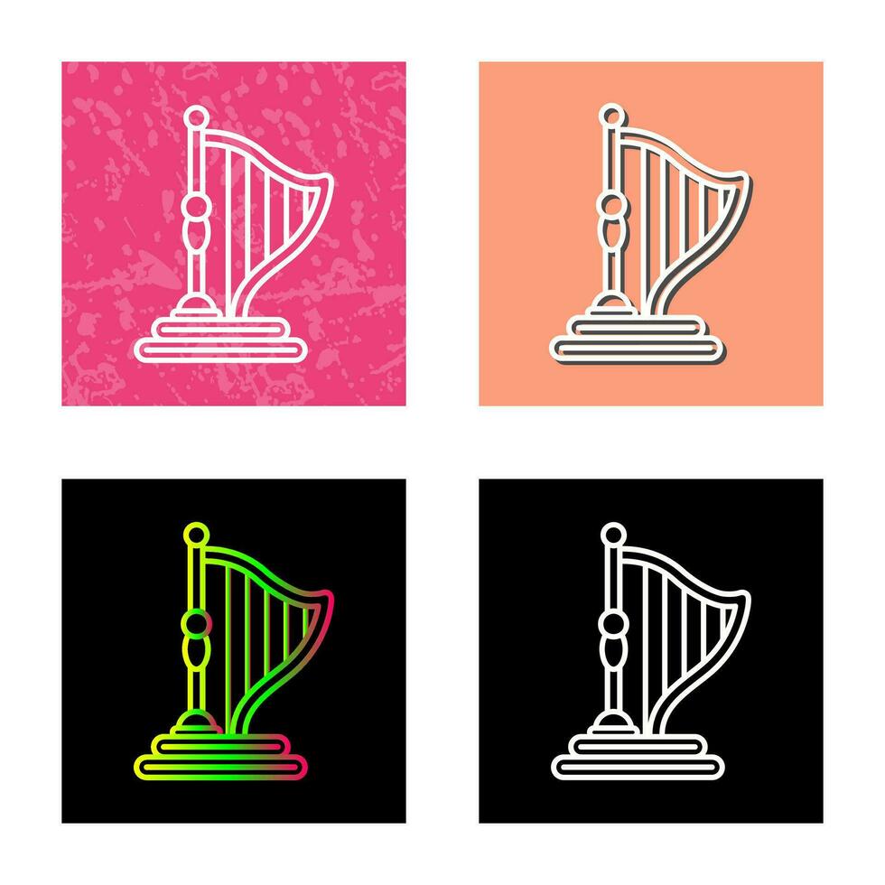 Harp Vector Icon