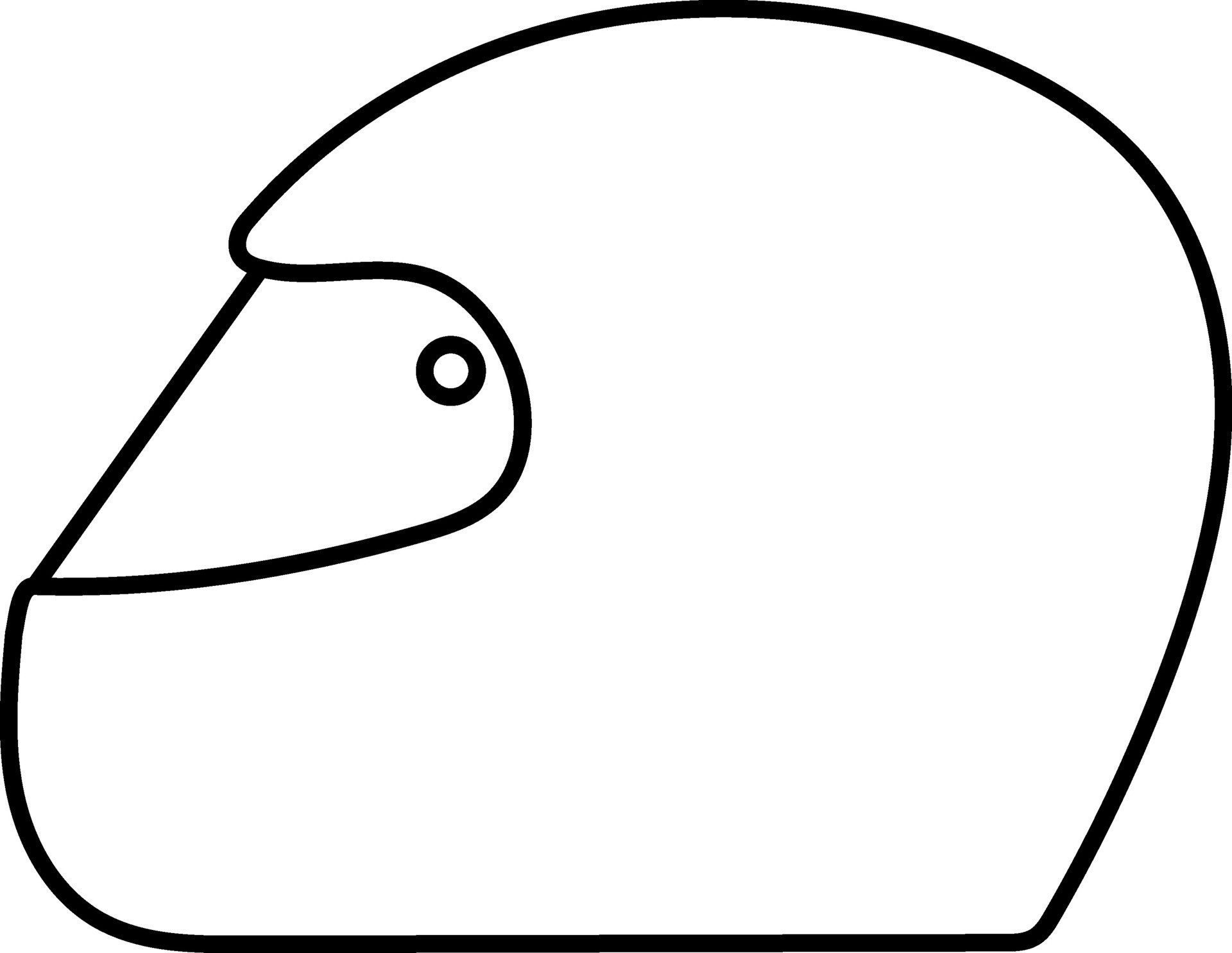 Flat style icon of Bike Helmet. 25238021 Vector Art at Vecteezy