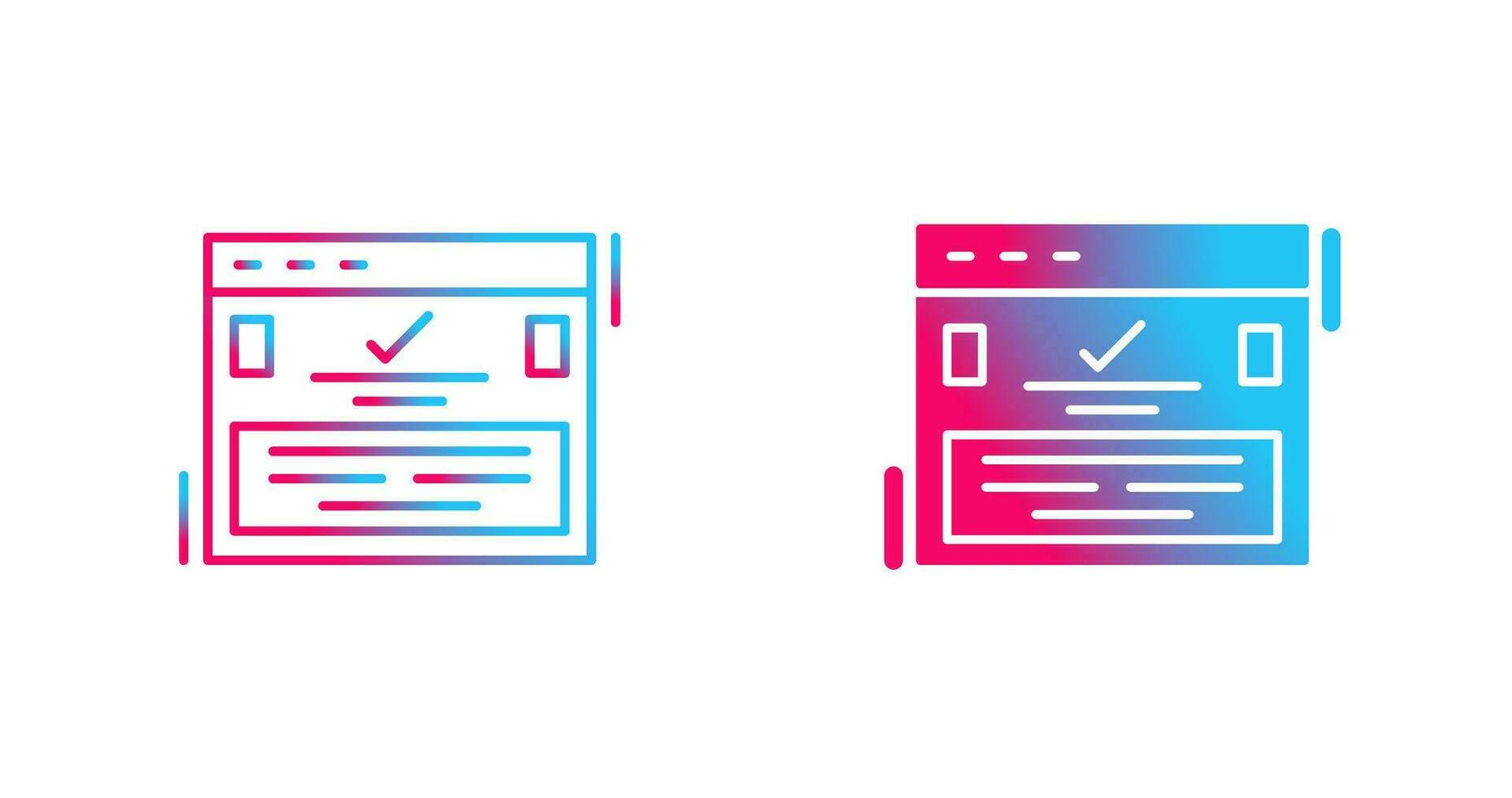 Complete Vector Icon