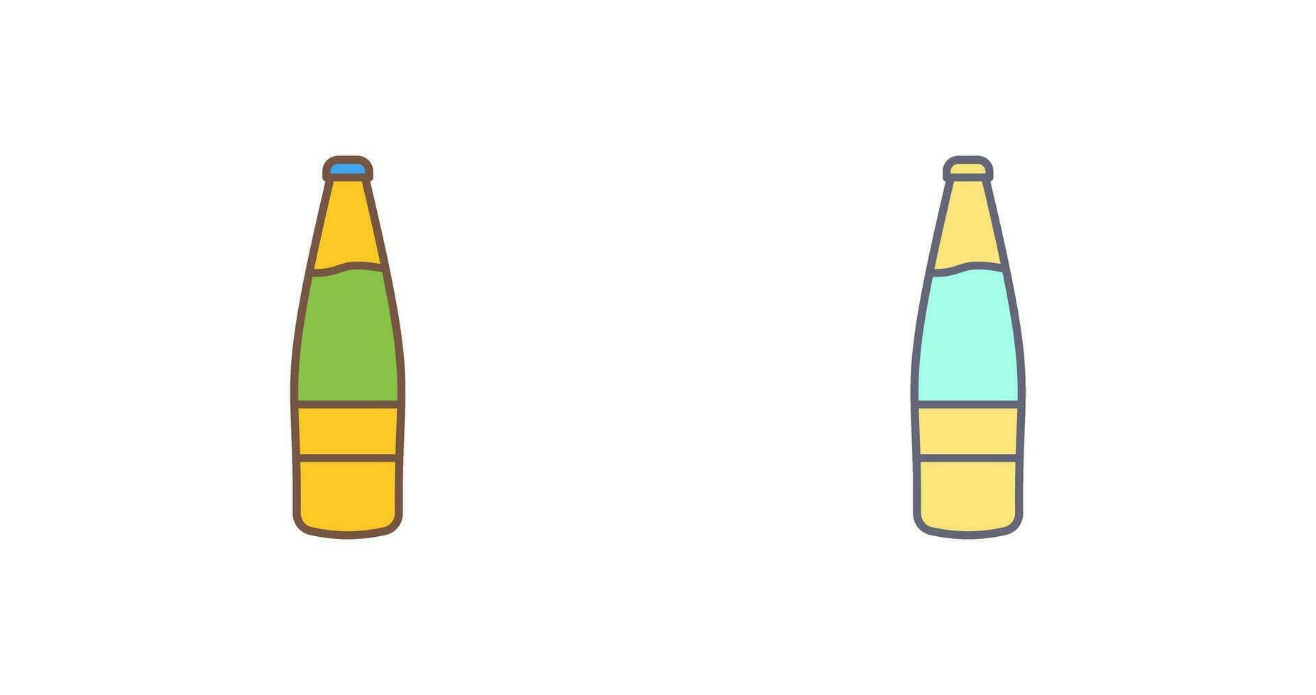 Beer Bottle Vector Icon