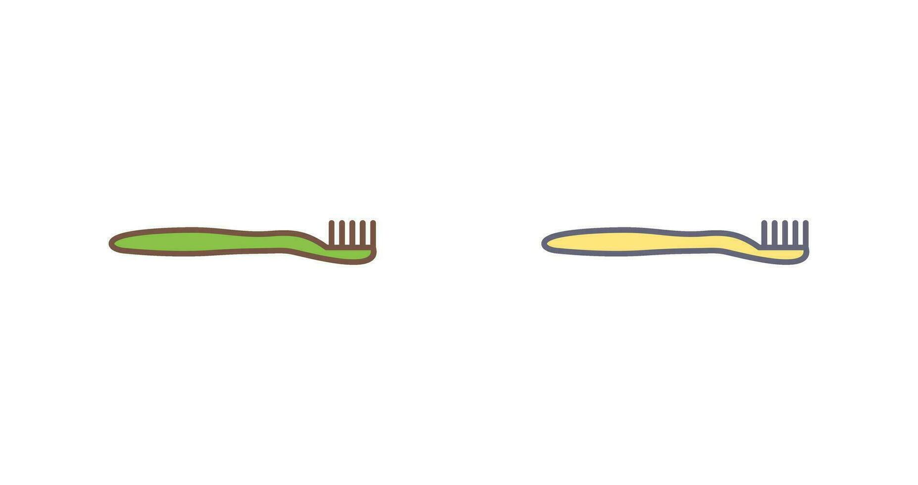 Toothbrush Vector Icon