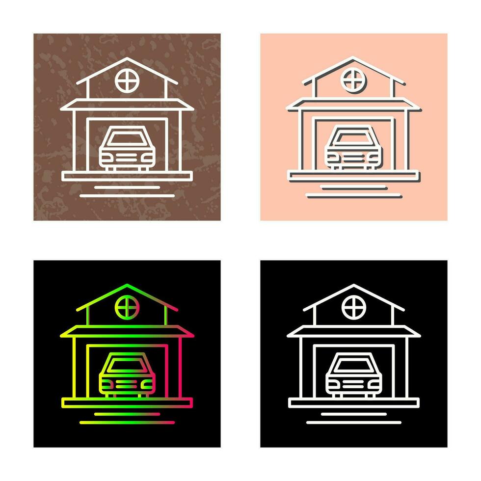 Garage Vector Icon