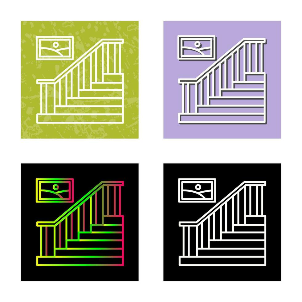 Stair Vector Icon