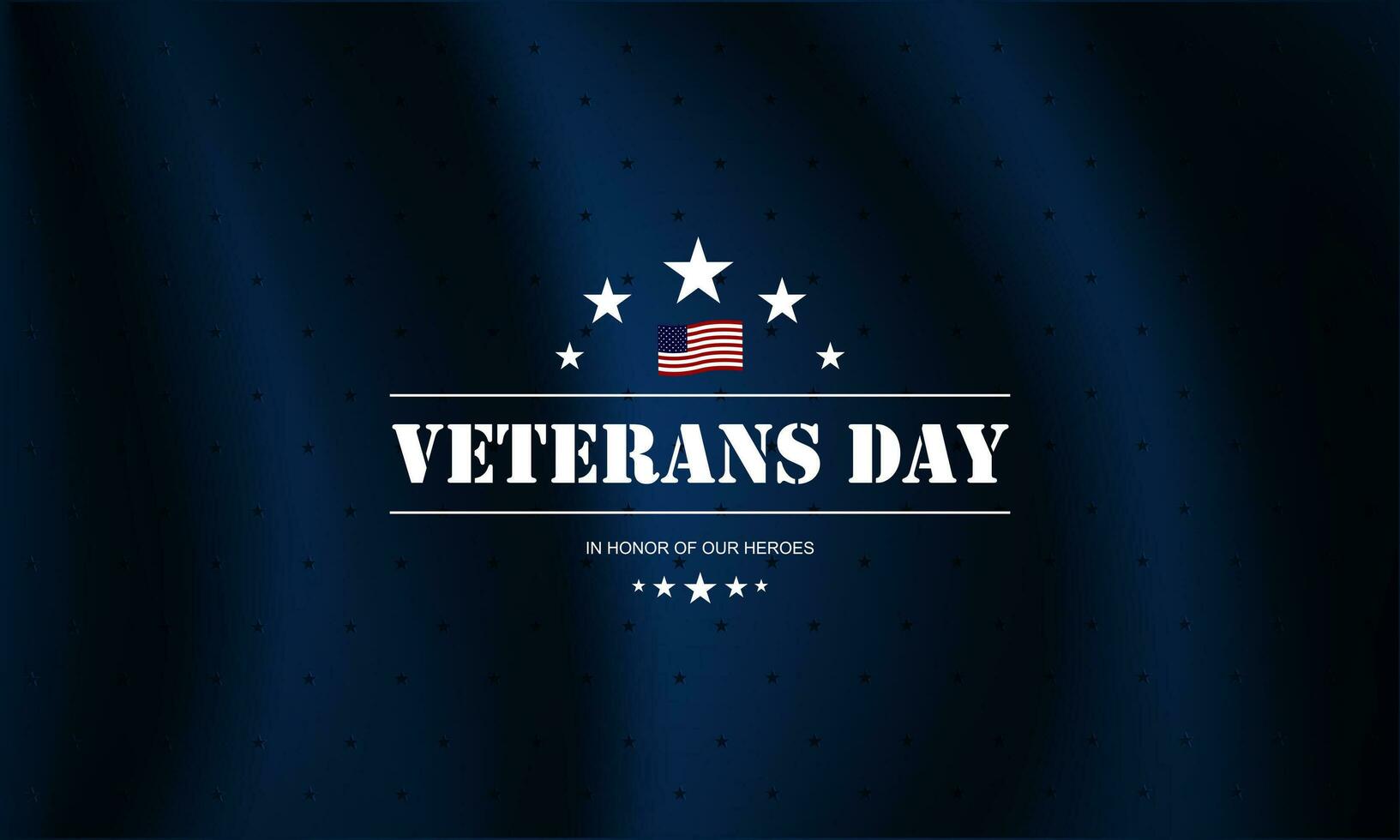 Happy Veterans Day background vector illustration